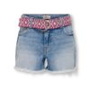 KOGROBYN DENIM SHORTS MED BELTE