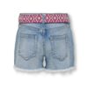 KOGROBYN DENIM SHORTS MED BELTE