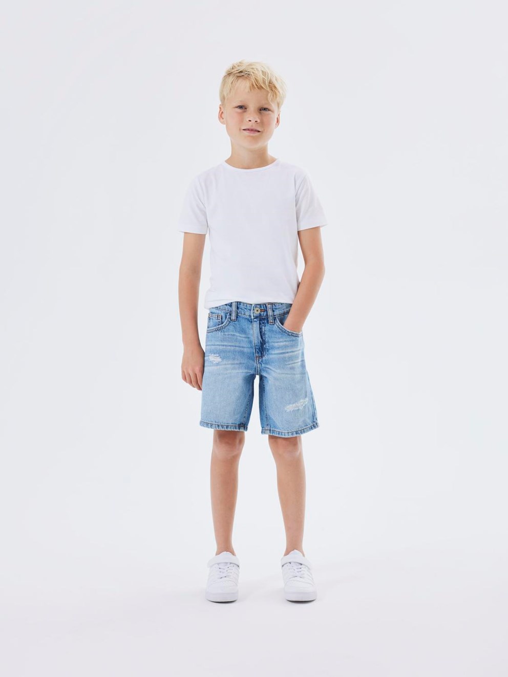 NKMSILAS LOOSE DENIM SHORTS