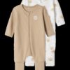 NBNNIGHTSUIT 2PK OXFORD BEAR