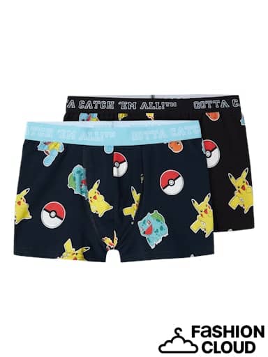 NKMASGAR POKEMON 2PK BOXER