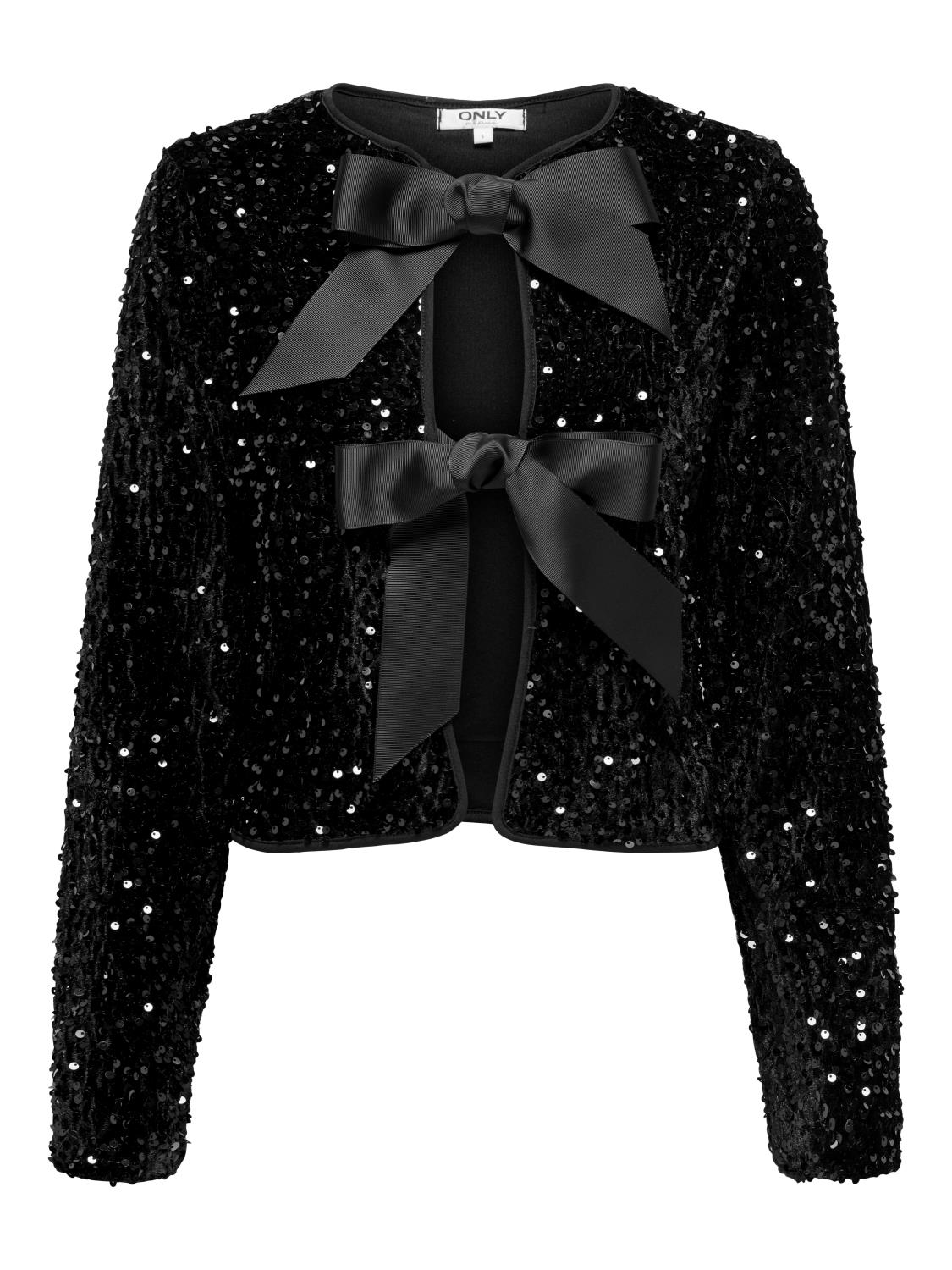 ONLANIKA SEQUINS BOW TOPP