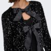 ONLANIKA SEQUINS BOW TOPP