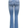 ONLBLUSH BACK POCK FLARED JEANS