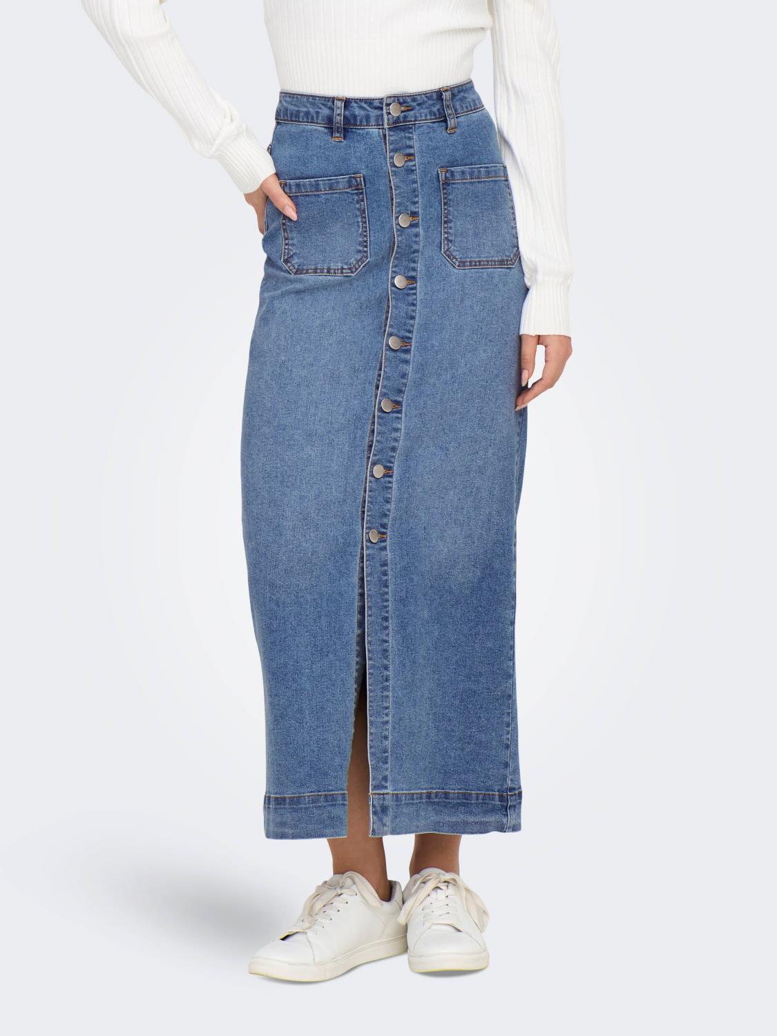 ONLIRINA MAXI JEANS SKJØRT