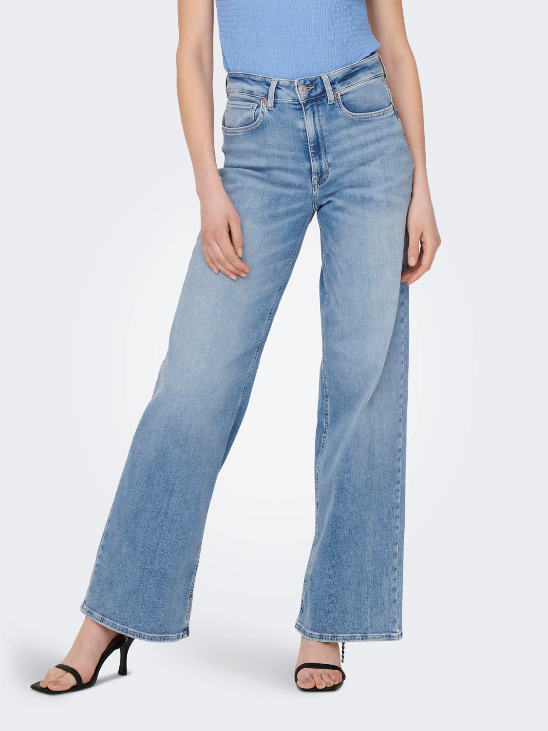 ONLMADISON BLUSH WIDE JEANS